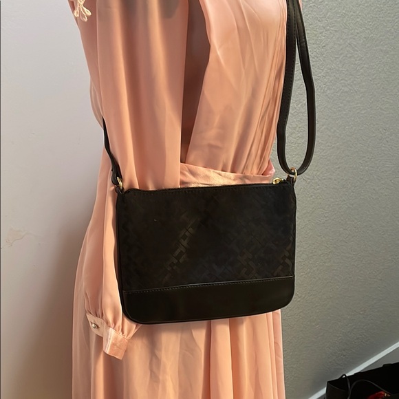 Tommy Hilfiger Black and Gold Bags - Picture 2 of 7